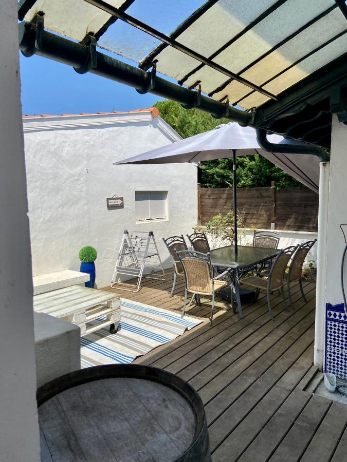 Agréable maison de ville avec une belle terrasse Anglet Esterno foto
